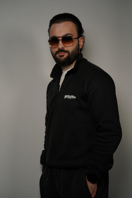 BRNWSH Halfzip – Minimalistisch. Markant. Alltagstauglich.